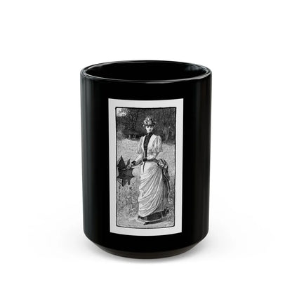 George Fenwick's Schoolfellow, Cassell's Family Magazine, 1885 - Black Coffee Mug-15oz-Go Mug Yourself