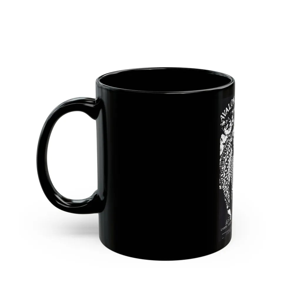 Frumious Bandersnatch (Music Poster) Black Coffee Mug-Go Mug Yourself