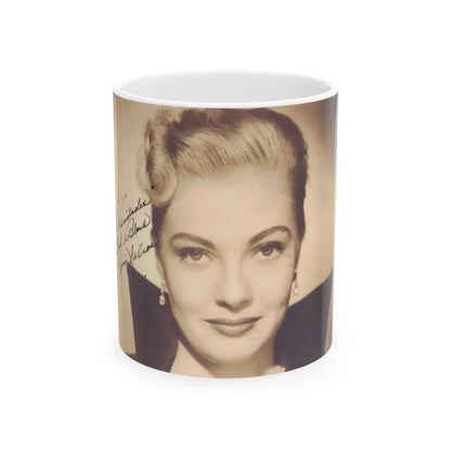 Lori Nelson #167 (Vintage Female Icon) White Coffee Mug-11oz-Go Mug Yourself