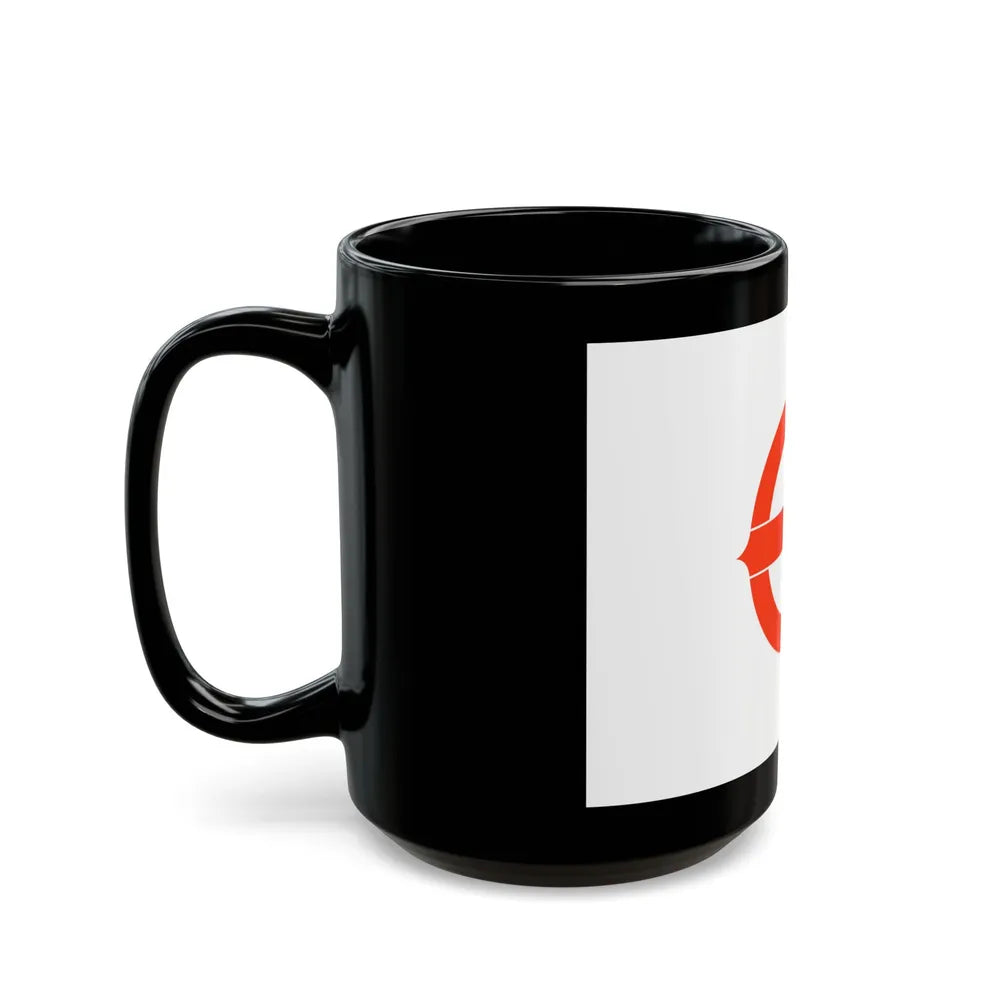 Flag of Hekinan Japan - Black Coffee Mug-Go Mug Yourself