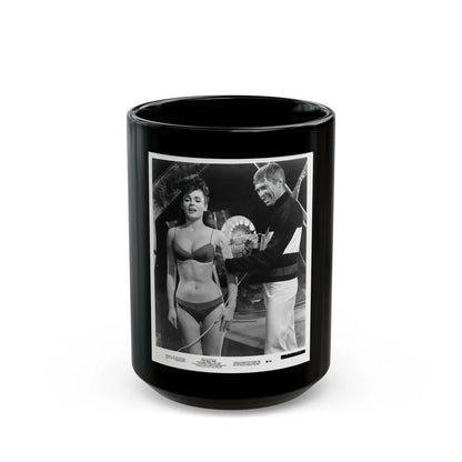 Gila Golan #80 (Vintage Female Icon) Black Coffee Mug-15oz-Go Mug Yourself