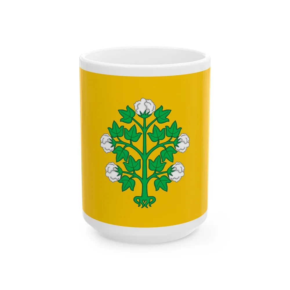 Flag of Cospicua Bormla Malta - White Coffee Mug-15oz-Go Mug Yourself