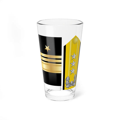 18.SKN VADM (Korea) (Military Rank) Pint Glass 16oz 16oz - Go Mug Yourself