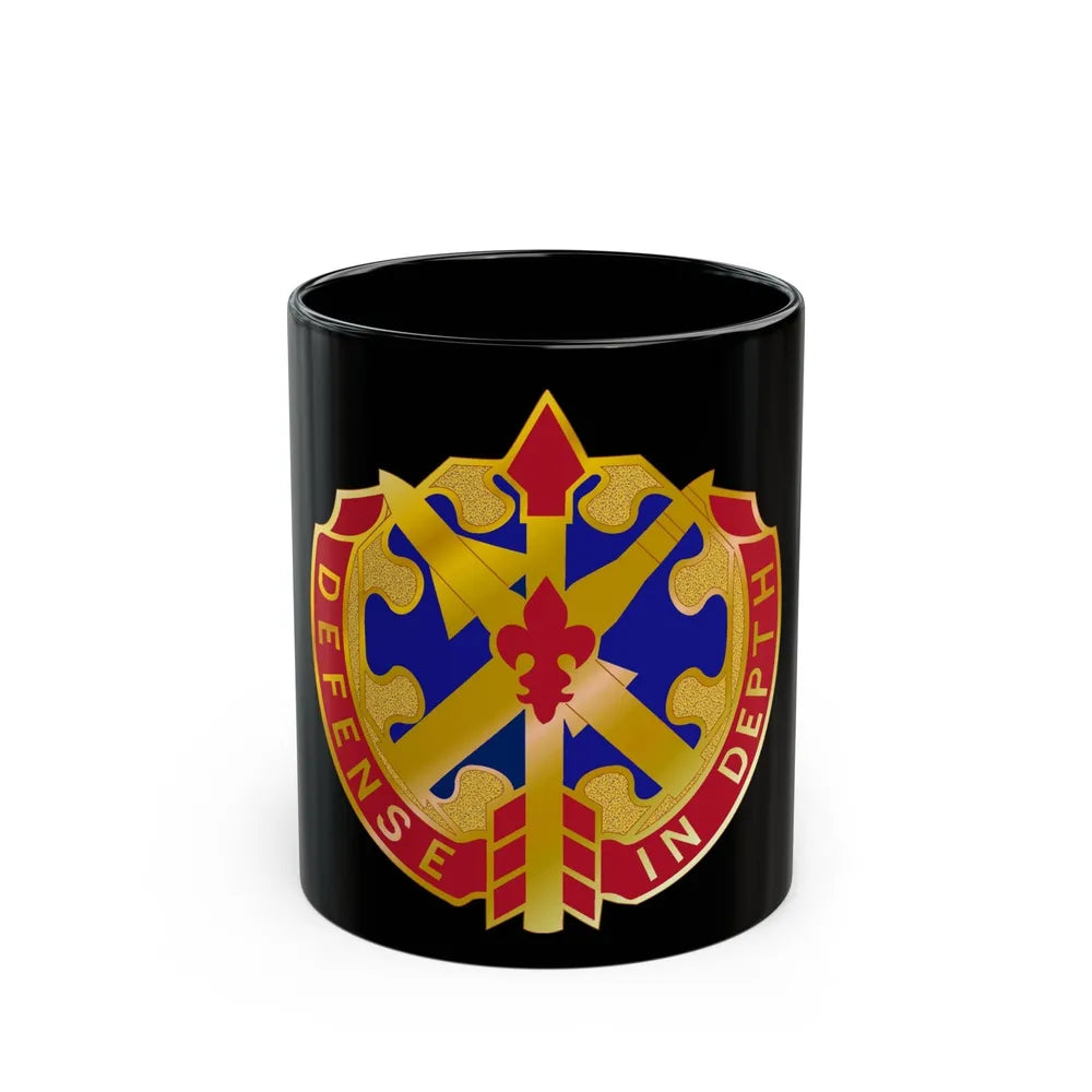 18th Air Defense Artillery Group (U.S. Army) Black Coffee Mug-11oz-Go Mug Yourself