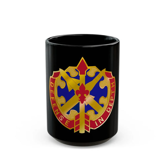 18th Air Defense Artillery Group (U.S. Army) Black Coffee Mug-15oz-Go Mug Yourself