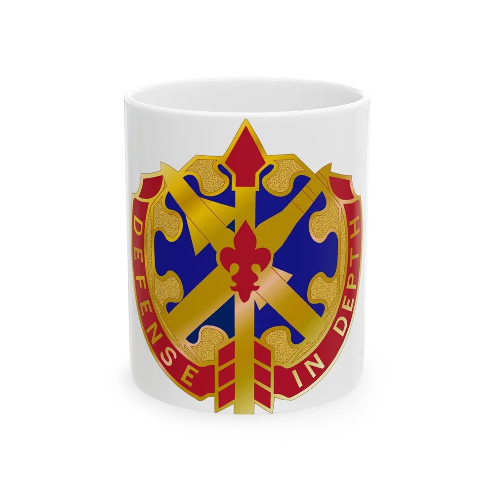 18th Air Defense Artillery Group (U.S. Army) White Coffee Mug-11oz-Go Mug Yourself