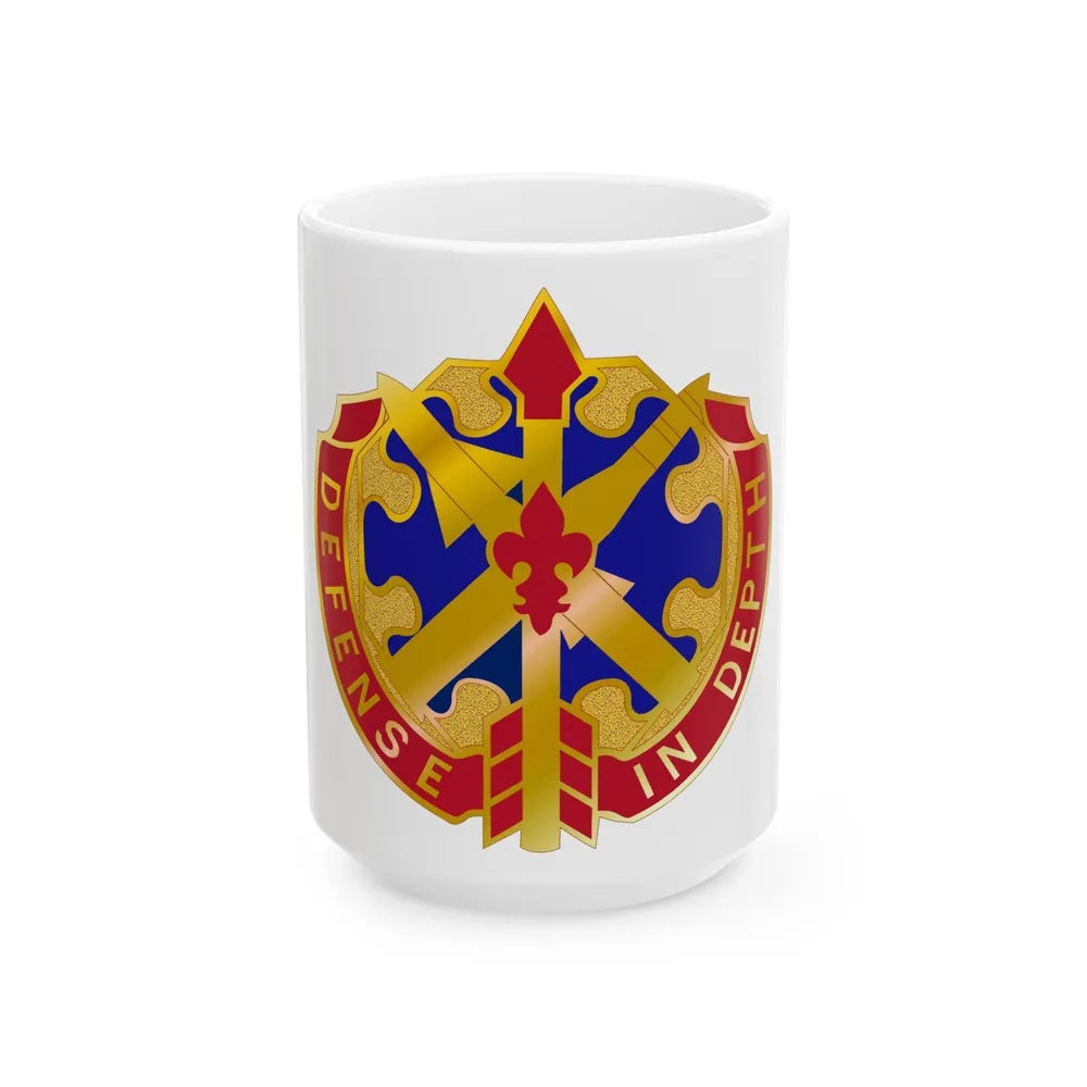 18th Air Defense Artillery Group (U.S. Army) White Coffee Mug-15oz-Go Mug Yourself