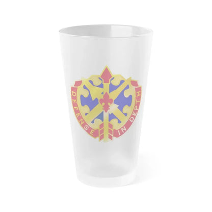 18th Air Defense Artillery Group (U.S. Army) Frosted Pint Glass 16oz Default Title - Go Mug Yourself