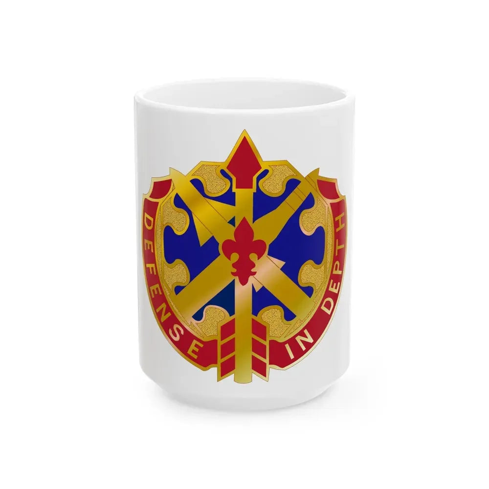 18th Air Defense Artillery Group (U.S. Army) White Coffee Mug 15oz - Go Mug Yourself