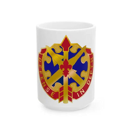 18th Air Defense Artillery Group (U.S. Army) White Coffee Mug 15oz - Go Mug Yourself
