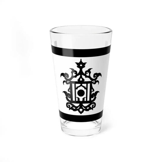 18th Century Flag of Sulu (Philippines) Pint Glass 16oz 16oz - Go Mug Yourself