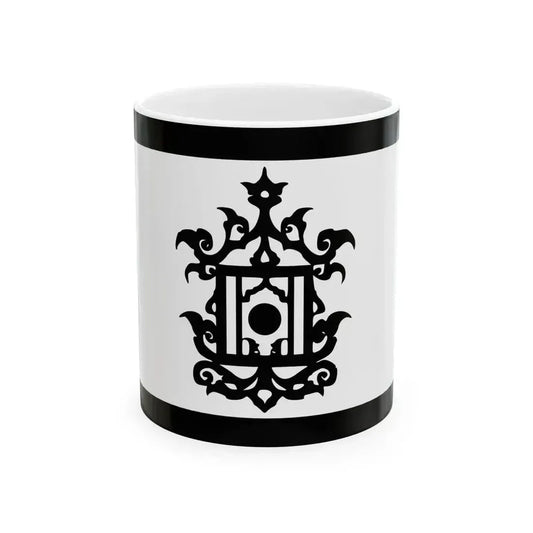 18th Century Flag of Sulu (Philippines) White Coffee Mug 11oz - Go Mug Yourself