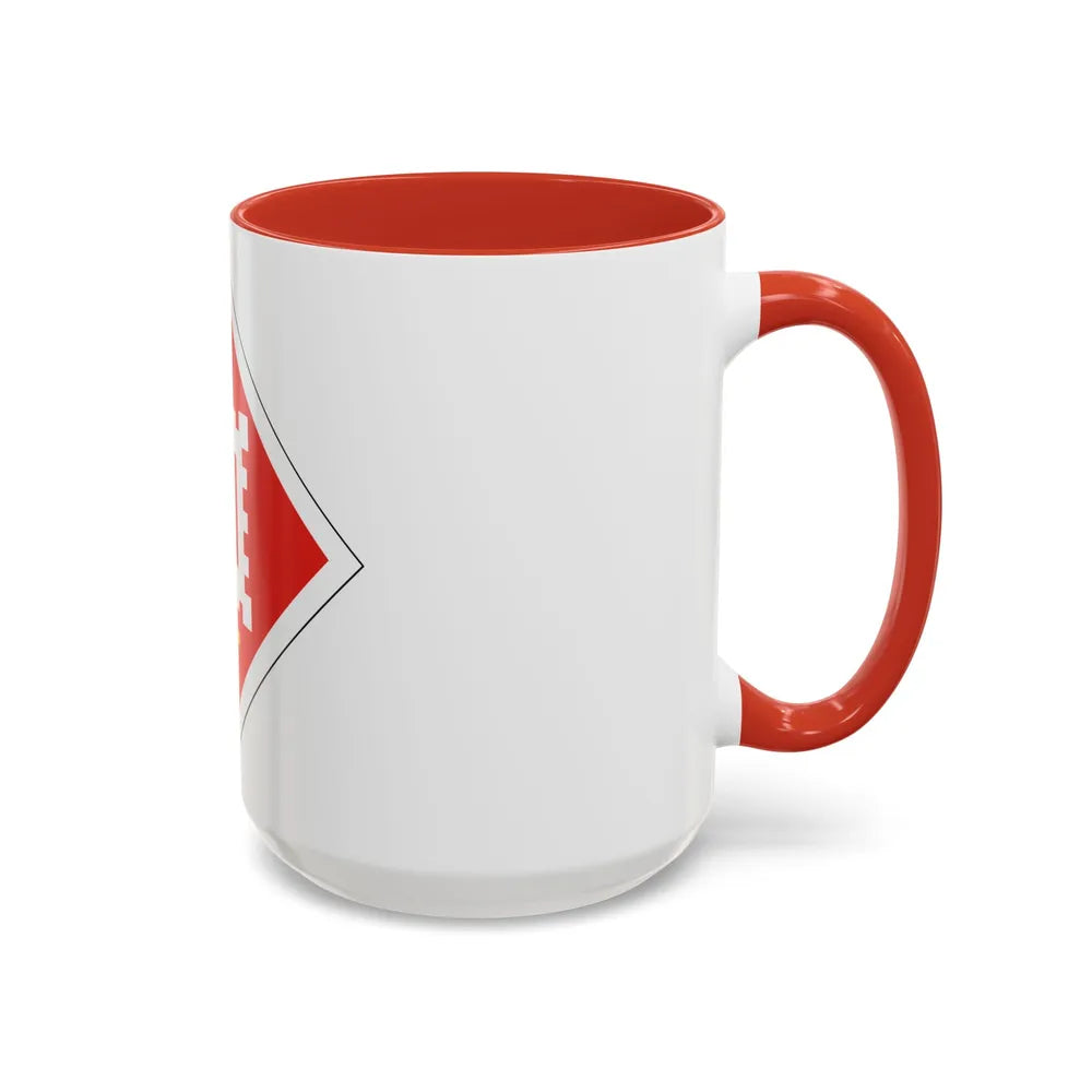 18th Engineer Brigade (U.S. Army) Accent Coffee Mug-Go Mug Yourself