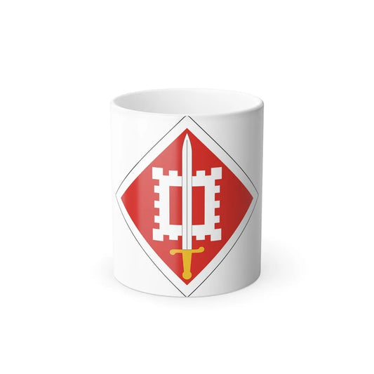 18th Engineer Brigade (U.S. Army) Color Changing Mug 11oz-11oz-Go Mug Yourself