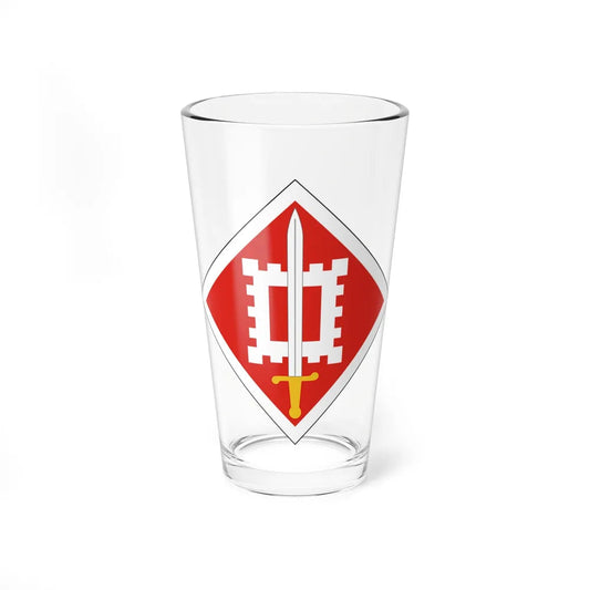 18th Engineer Brigade (U.S. Army) Pint Glass 16oz-16oz-Go Mug Yourself