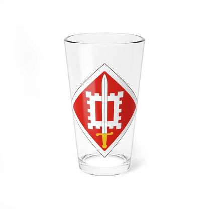 18th Engineer Brigade (U.S. Army) Pint Glass 16oz 16oz - Go Mug Yourself