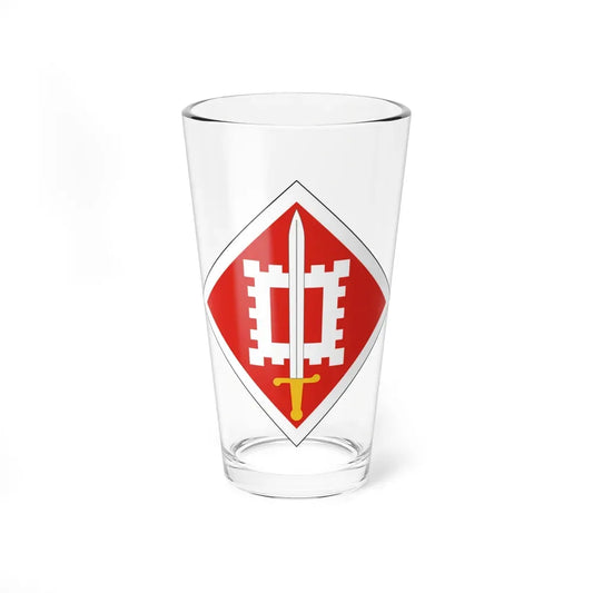 18th Engineer Brigade (U.S. Army) Pint Glass 16oz 16oz - Go Mug Yourself