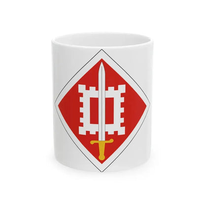 18th Engineer Brigade (U.S. Army) White Coffee Mug 11oz - Go Mug Yourself