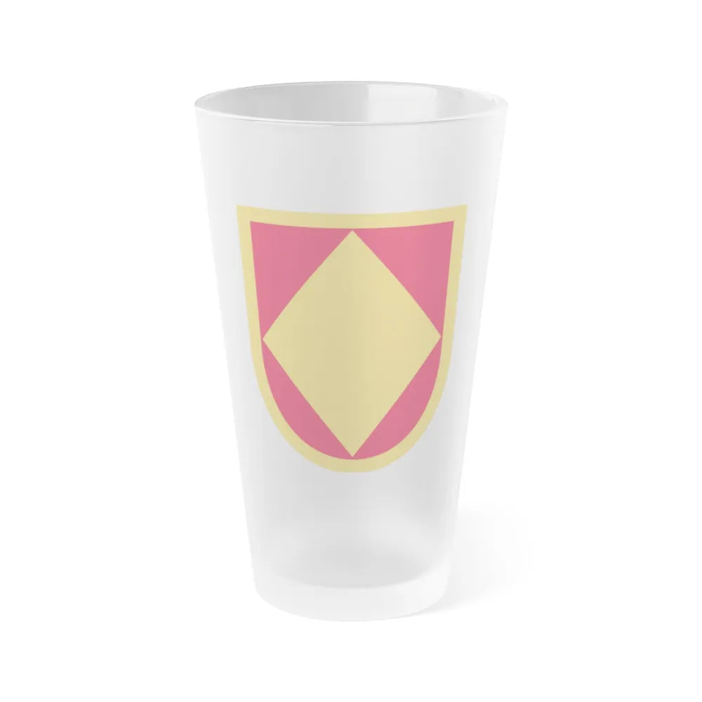 18th Field Artillery Brigade (U.S. Army) Frosted Pint Glass 16oz-Go Mug Yourself