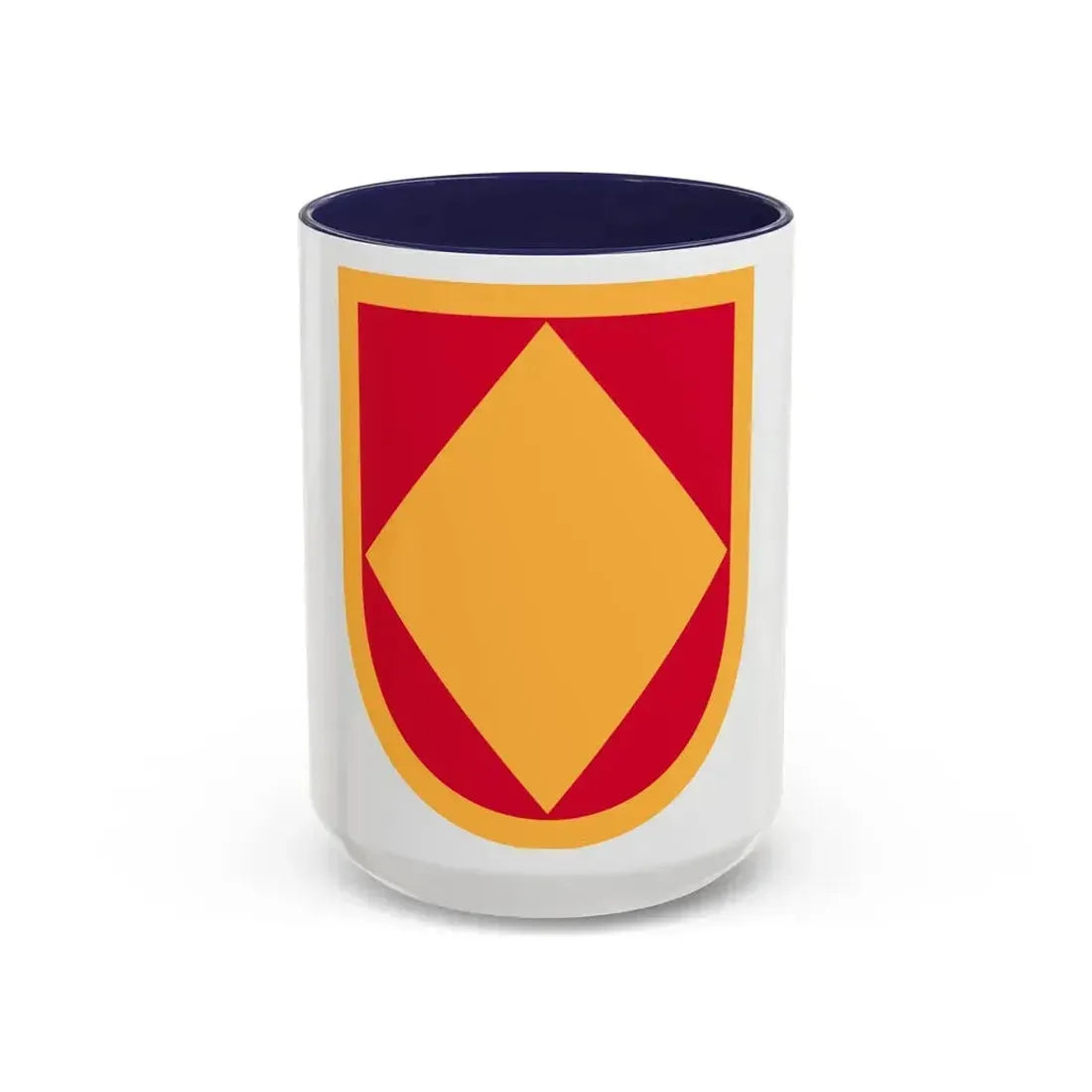 18th Field Artillery Brigade (U.S. Army) Accent Coffee Mug 15oz Navy - Go Mug Yourself