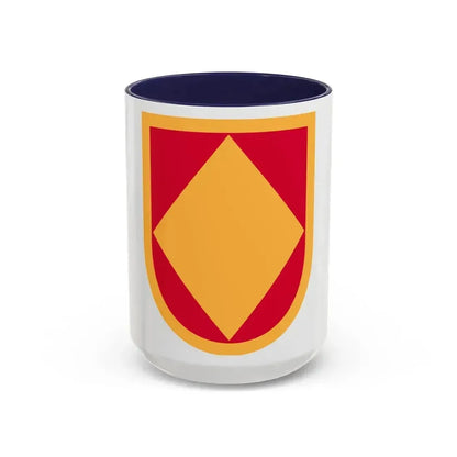 18th Field Artillery Brigade (U.S. Army) Accent Coffee Mug 15oz Navy - Go Mug Yourself