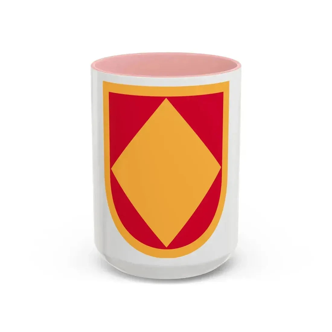 18th Field Artillery Brigade (U.S. Army) Accent Coffee Mug 15oz Pink - Go Mug Yourself