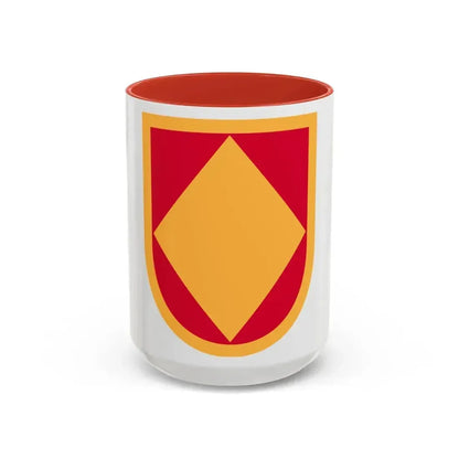 18th Field Artillery Brigade (U.S. Army) Accent Coffee Mug 15oz Red - Go Mug Yourself