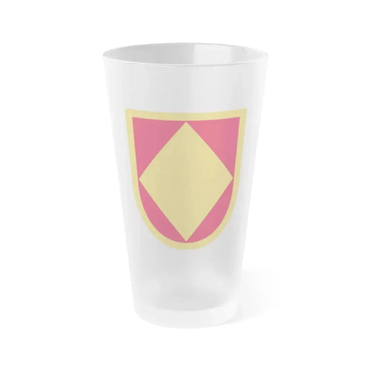 18th Field Artillery Brigade (U.S. Army) Frosted Pint Glass 16oz Default Title - Go Mug Yourself