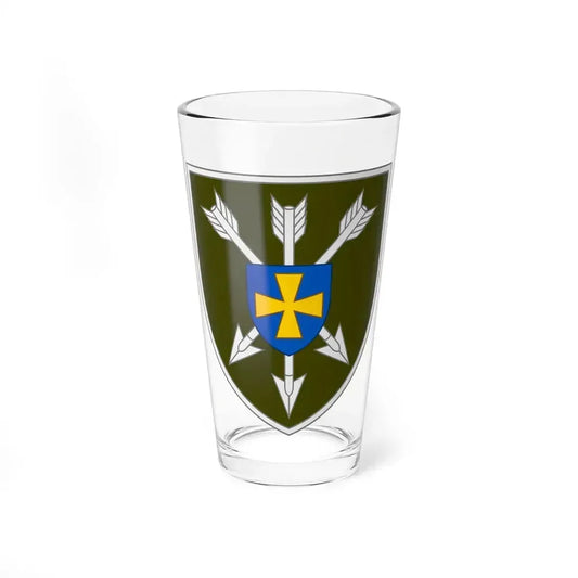 18th Separate Army Aviation Brigade 3 (Ukraine) Pint Glass 16oz 16oz - Go Mug Yourself