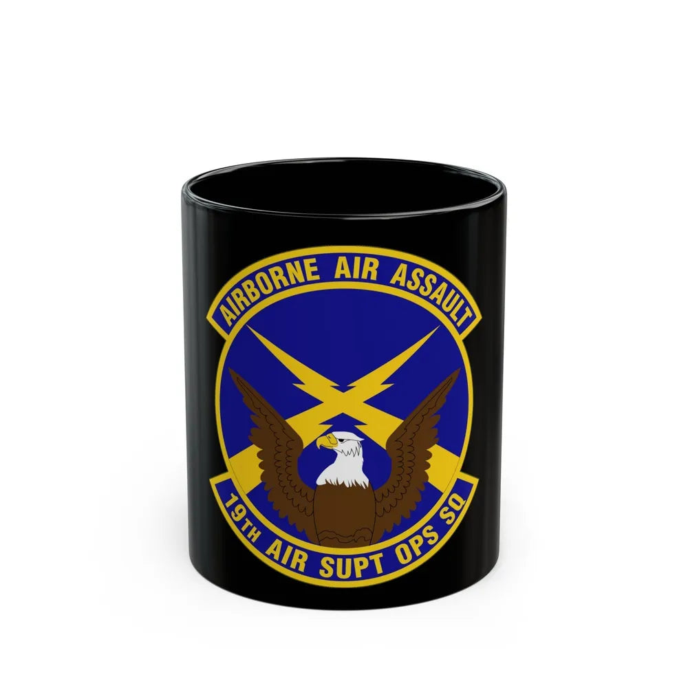 19 Air Support Operations Squadron ACC (U.S. Air Force) Black Coffee Mug-11oz-Go Mug Yourself