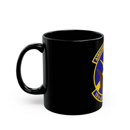 19 Air Support Operations Squadron ACC (U.S. Air Force) Black Coffee Mug-Go Mug Yourself