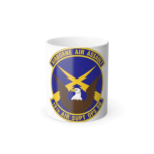 19 Air Support Operations Squadron ACC (U.S. Air Force) Color Changing Coffee Mug 11oz - Go Mug Yourself