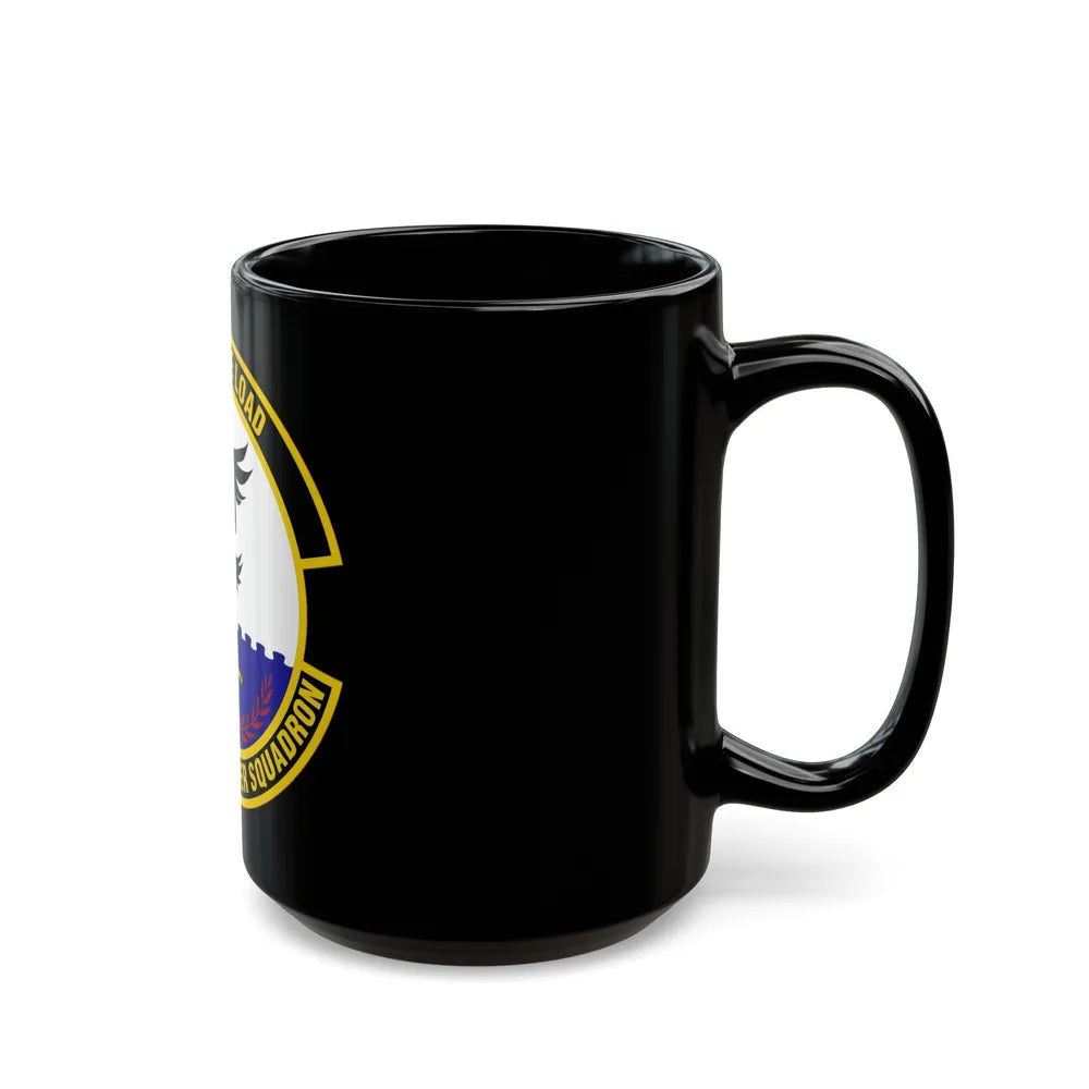 19 Civil Engineer Squadron AMC (U.S. Air Force) Black Coffee Mug-Go Mug Yourself