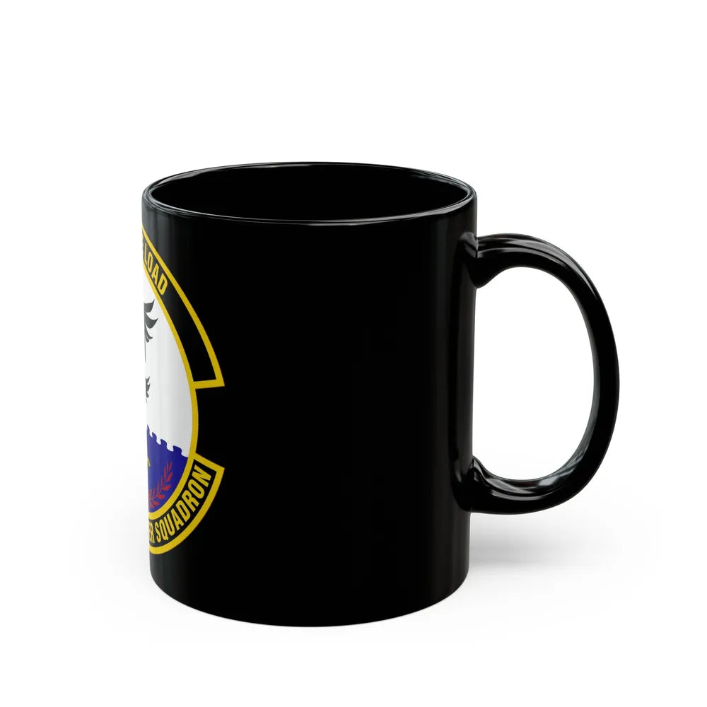 19 Civil Engineer Squadron AMC (U.S. Air Force) Black Coffee Mug-Go Mug Yourself