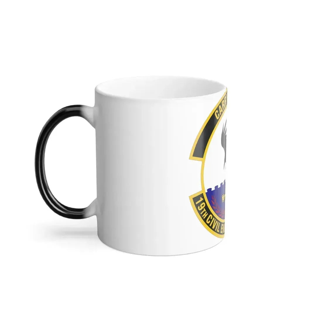 19 Civil Engineer Squadron AMC (U.S. Air Force) Color Changing Coffee Mug - Go Mug Yourself