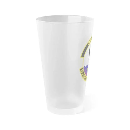 19 Civil Engineer Squadron AMC (U.S. Air Force) Frosted Pint Glass 16oz - Go Mug Yourself
