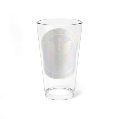 19 Healthcare Operations Squadron AMC (U.S. Air Force) Pint Glass 16oz-Go Mug Yourself