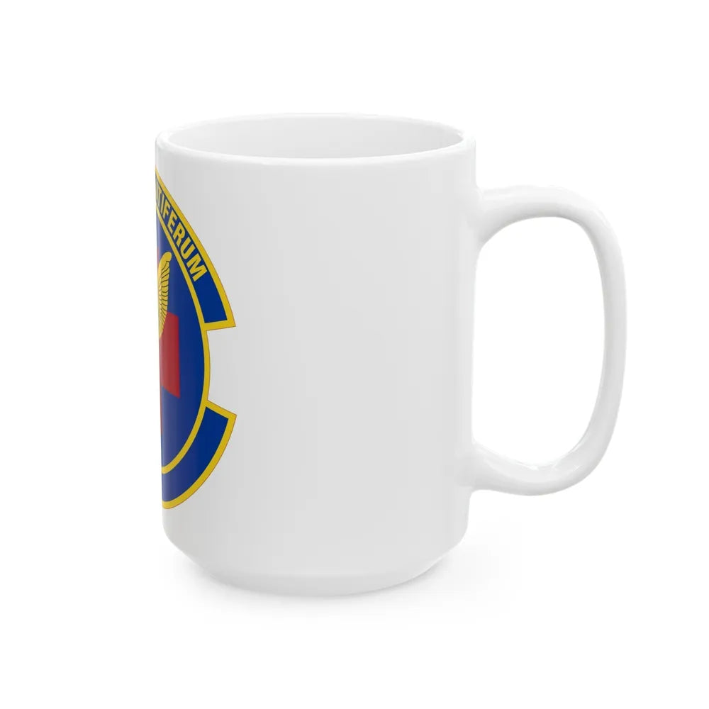 19 Healthcare Operations Squadron AMC (U.S. Air Force) White Coffee Mug-Go Mug Yourself