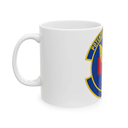 19 Healthcare Operations Squadron AMC (U.S. Air Force) White Coffee Mug-Go Mug Yourself