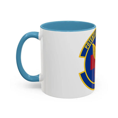 19 Healthcare Operations Squadron AMC (U.S. Air Force) Accent Coffee Mug - Go Mug Yourself