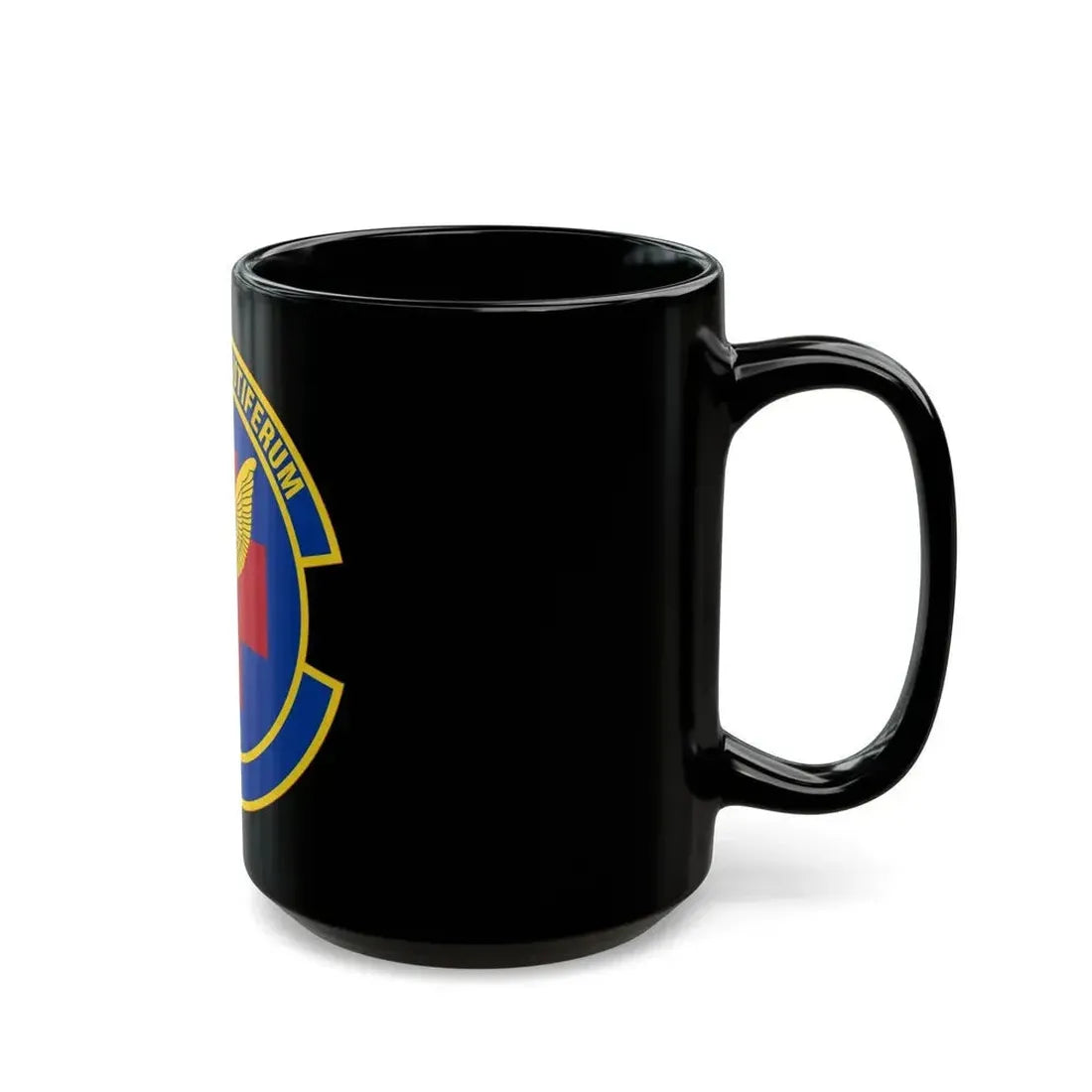 19 Healthcare Operations Squadron AMC (U.S. Air Force) Black Coffee Mug - Go Mug Yourself
