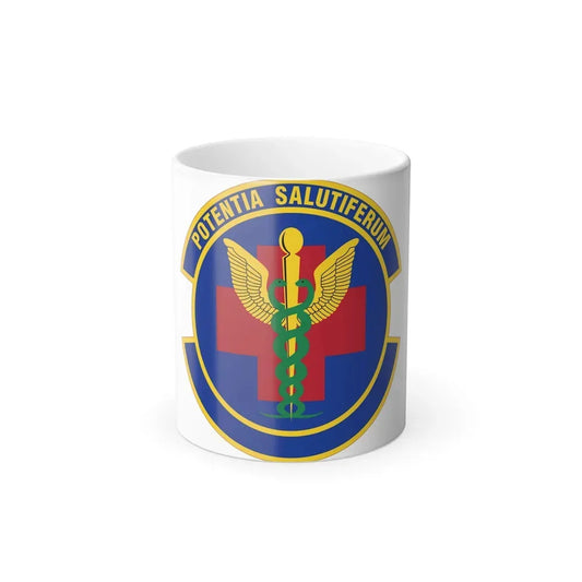 19 Healthcare Operations Squadron AMC (U.S. Air Force) Color Changing Coffee Mug 11oz - Go Mug Yourself