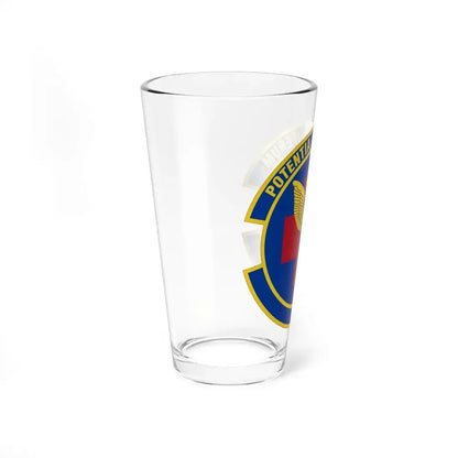 19 Healthcare Operations Squadron AMC (U.S. Air Force) Pint Glass 16oz - Go Mug Yourself