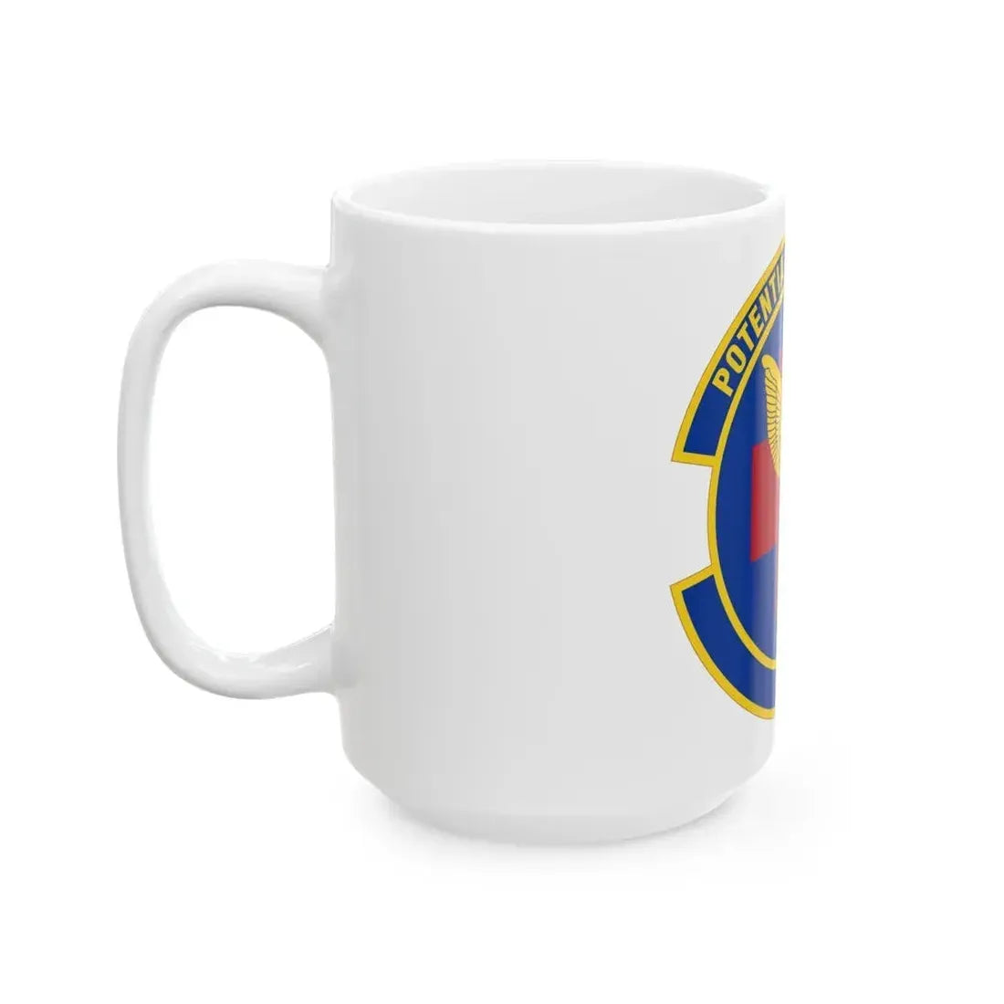 19 Healthcare Operations Squadron AMC (U.S. Air Force) White Coffee Mug - Go Mug Yourself