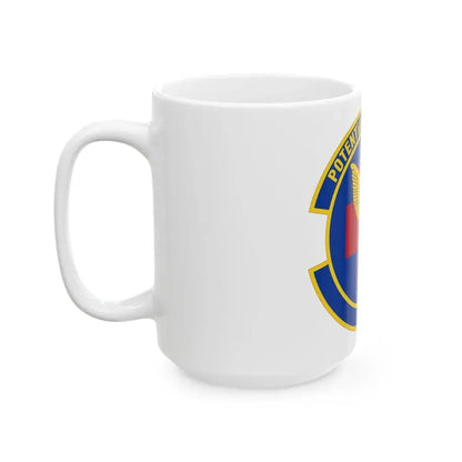 19 Healthcare Operations Squadron AMC (U.S. Air Force) White Coffee Mug - Go Mug Yourself
