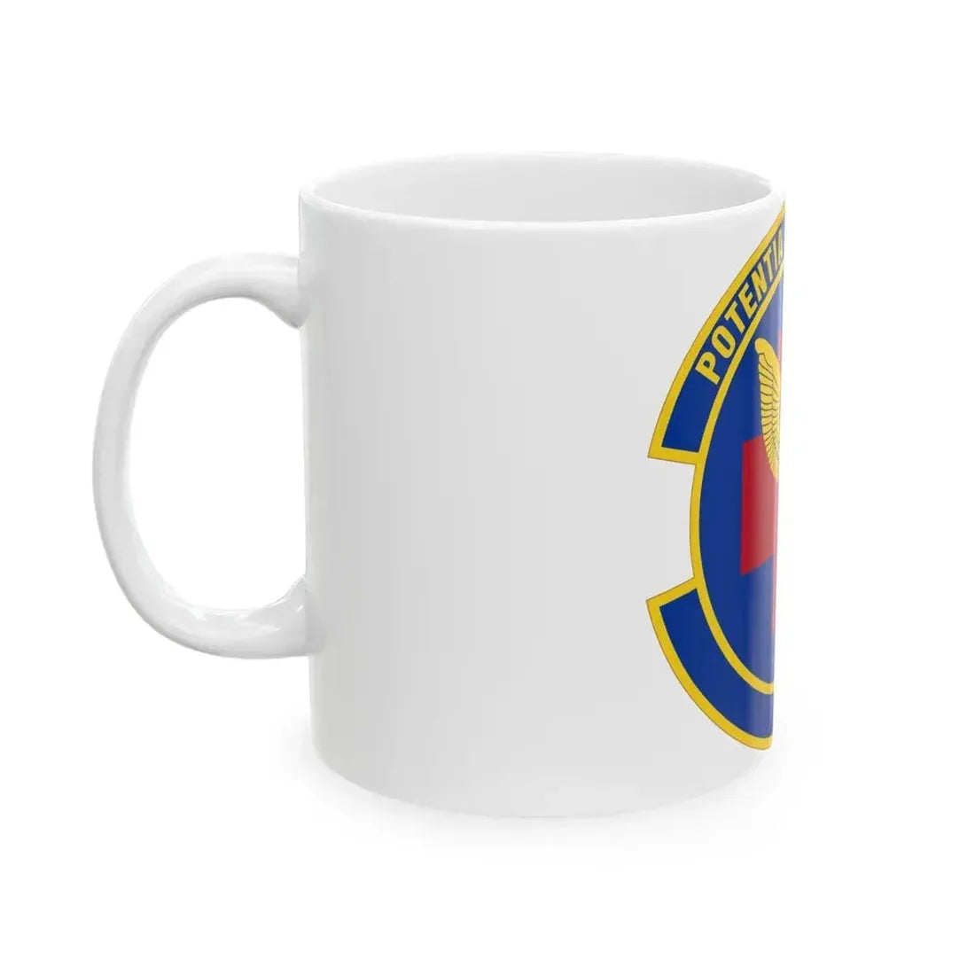 19 Healthcare Operations Squadron AMC (U.S. Air Force) White Coffee Mug - Go Mug Yourself
