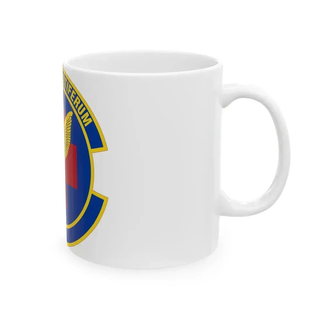 19 Healthcare Operations Squadron AMC (U.S. Air Force) White Coffee Mug - Go Mug Yourself