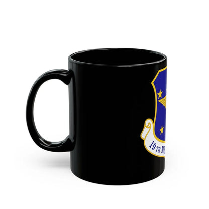 19 Medical Group AMC (U.S. Air Force) Black Coffee Mug-Go Mug Yourself