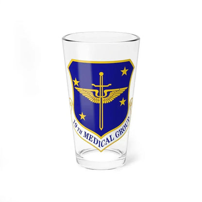 19 Medical Group AMC (U.S. Air Force) Pint Glass 16oz 16oz - Go Mug Yourself
