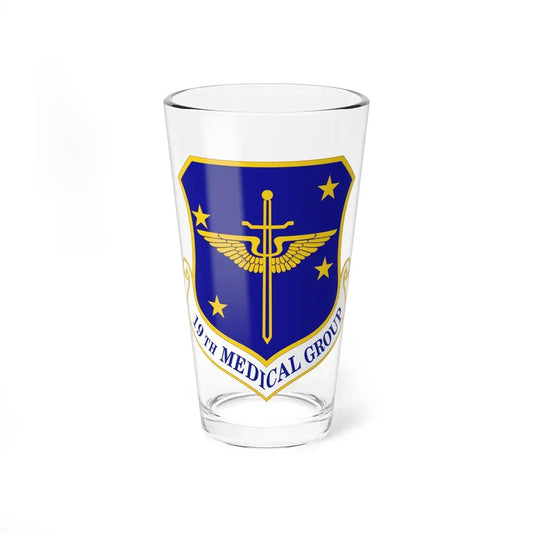 19 Medical Group AMC (U.S. Air Force) Pint Glass 16oz 16oz - Go Mug Yourself